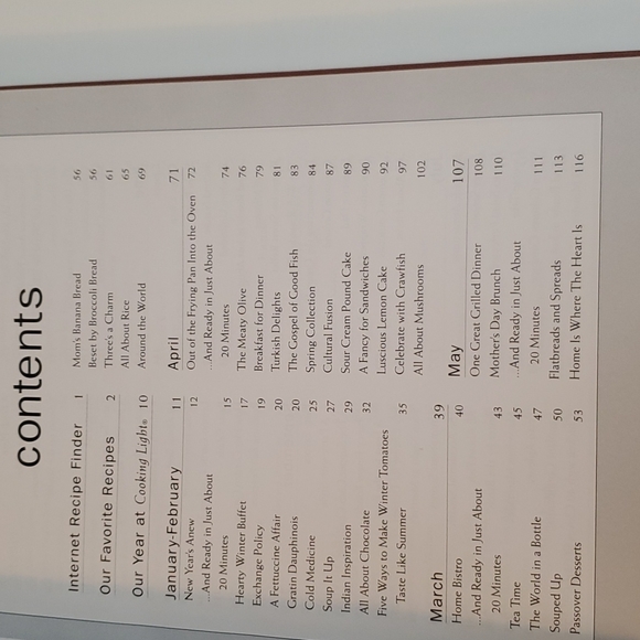 COOKBOOK Cooking Light Annual Recipes 2003 Entire Year of Magazine in One Volume - Picture 3 of 5
